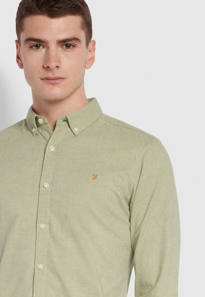 Farah STEEN - Hemd - Moss Green