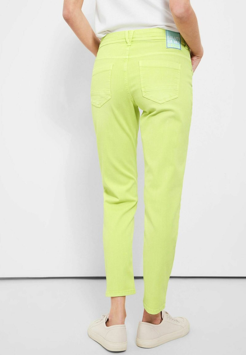 Cecil Jeans Slim Fit - Gelb