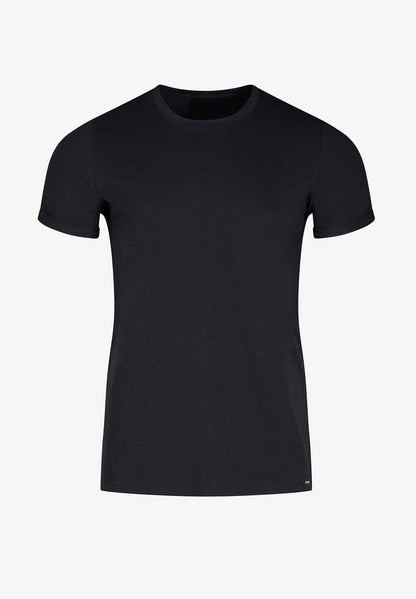 Skiny Nachtwäsche Shirt - Black