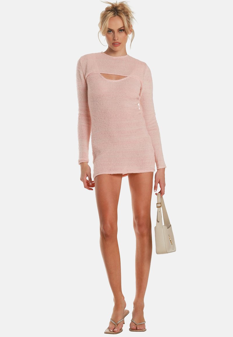 OW Collection PEACH - Strickkleid - Pink
