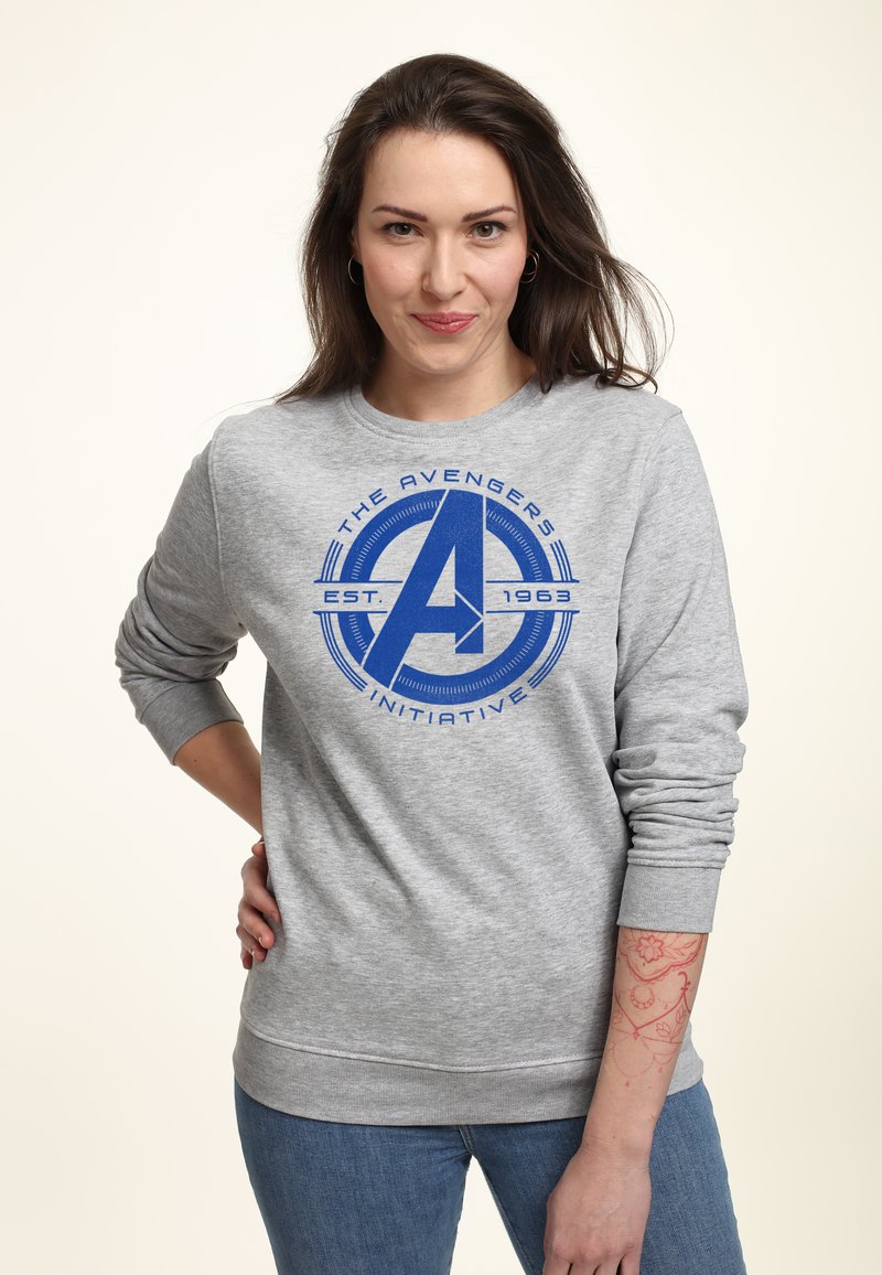 Henry Tiger AVENGERS CLASSIC AVENGERS INITIATIVE - Sweatshirt - Heather Grey
