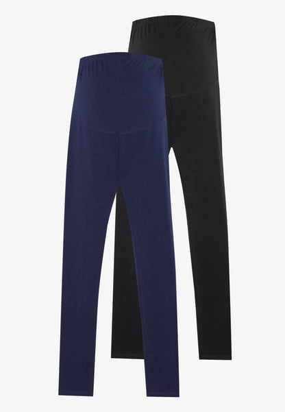  2 PACK - Leggings - Trousers - Black