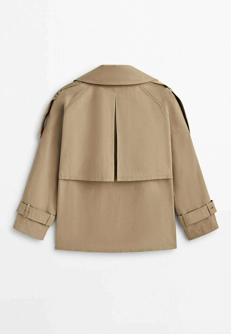 Massimo Dutti BUTTONED - Leichte Jacke - Camel