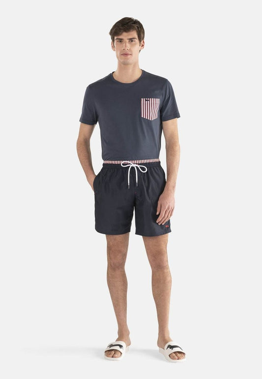 HARMONT&BLAINE MARE PRISMA - Badeshorts - Blu Scuro