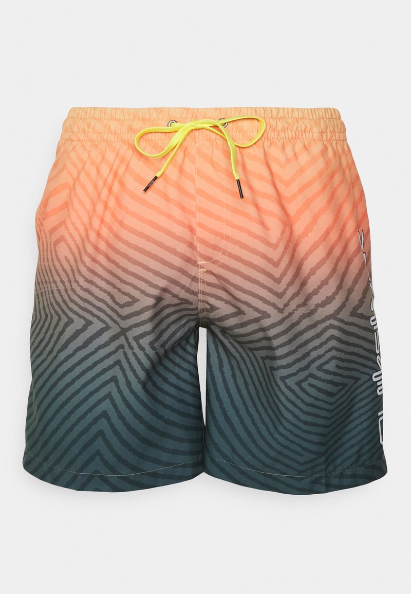 Quiksilver EVERYDAY WARPED LOGO VOLLEY - Badeshorts - Snorkel Blue