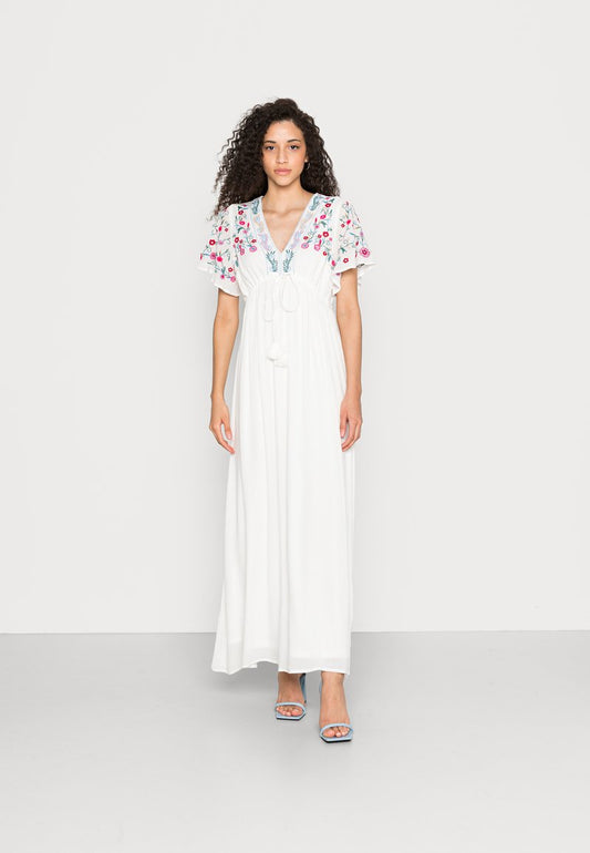  YASCHELLA DRESS - Maxikleid - Star White
