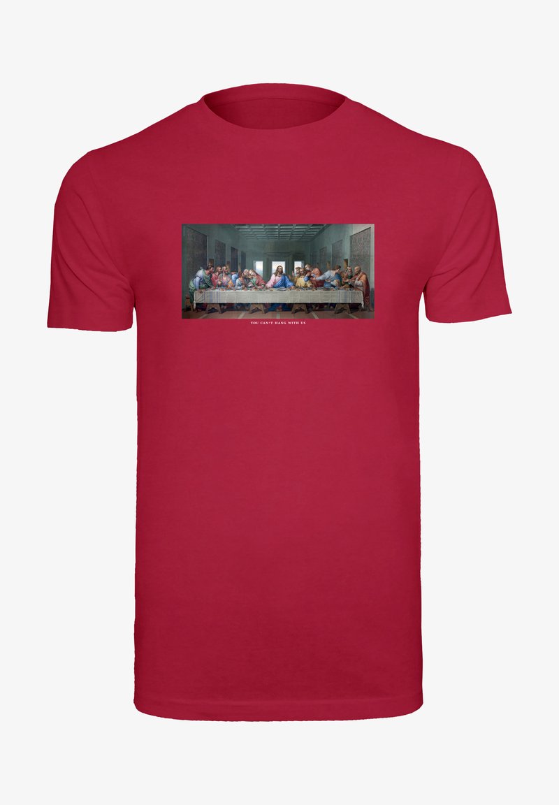 Mister Tee CANT HANG WITH US - T-Shirt Print - Sand