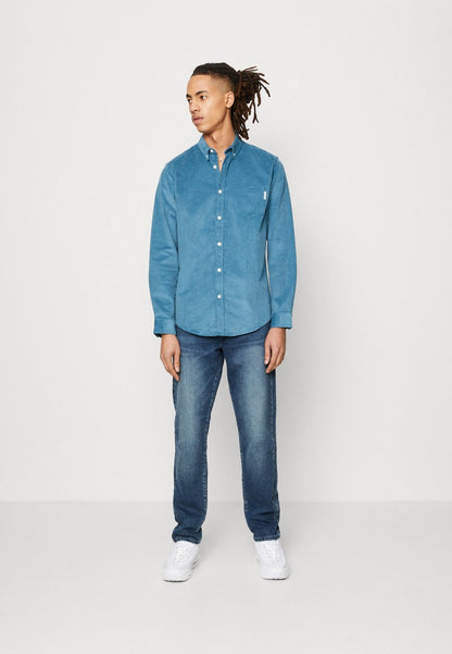 Redefined Rebel PARK SHIRT - Hemd - Deep Sea