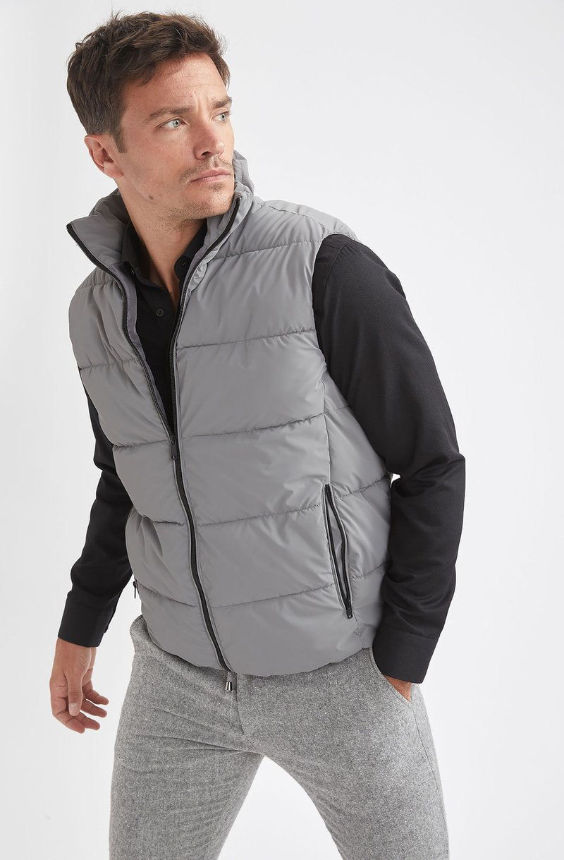 DeFacto SLIM FIT - Weste - Grey