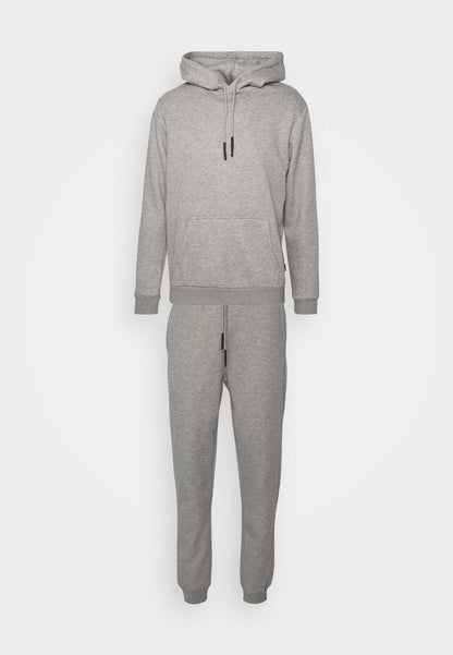 Only & Sons ONSCERES PANT & HOODIE SET UNISEX - Kapuzenpullover - Light Grey Melange
