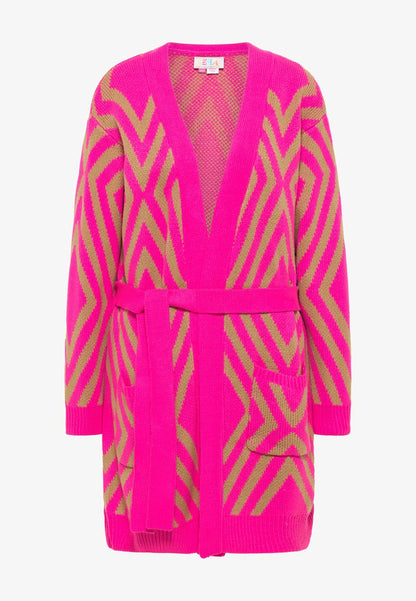 MyMO Strickjacke - Pink Beige