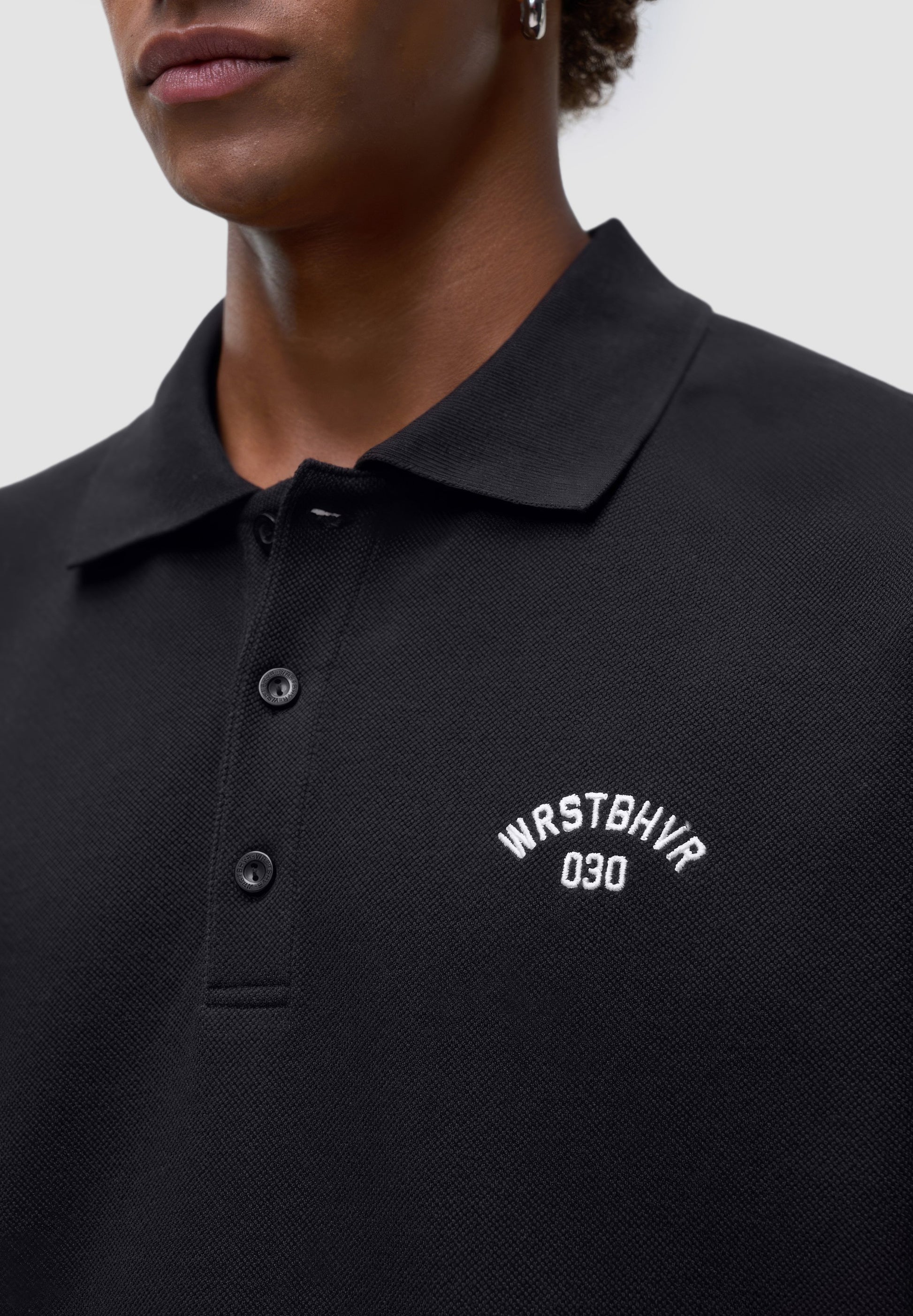 FRENNE - Polo Shirt - Jet Black