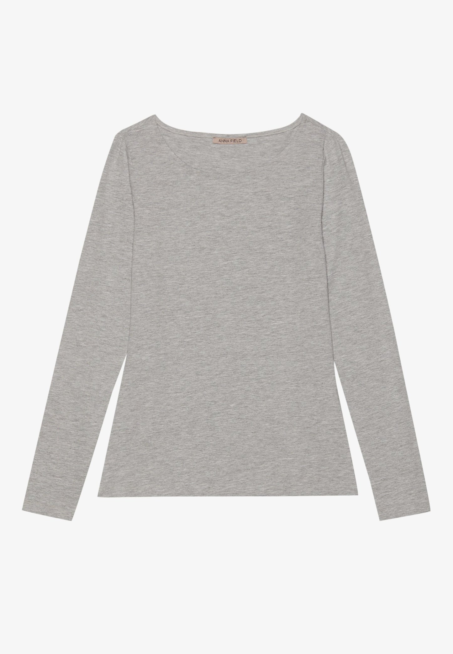 Anna Field 5 PACK - Long Sleeved Top - Black/off White/mottled Grey