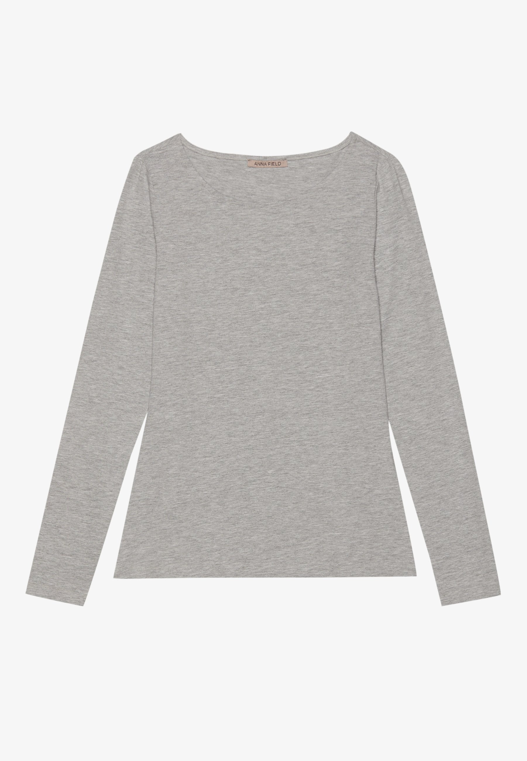 Anna Field 5 PACK - Long Sleeved Top - Black/off White/mottled Grey