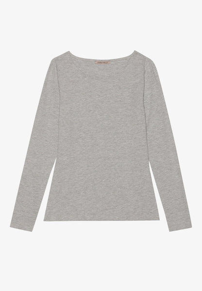 Anna Field 5 PACK - Long Sleeved Top - Black/off White/mottled Grey