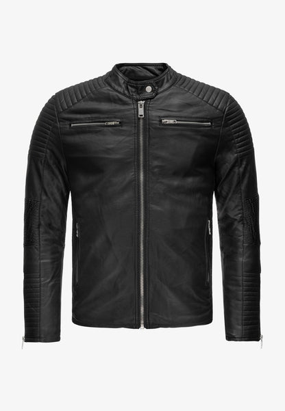  NEW MEXICO - Lederjacke - Schwarz