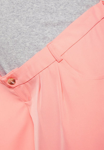 ONLY MATERNITY OLMLAURA PLEAT - Shorts - Georgia Peach