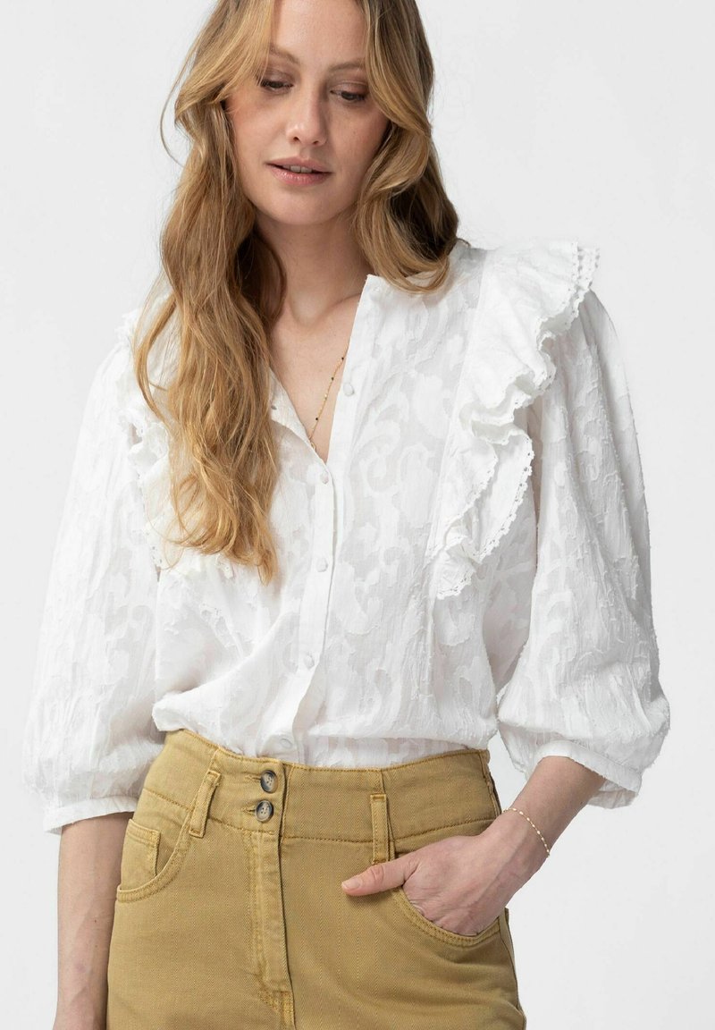  Bluse - Weiß