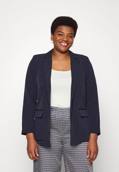  PCBOSSY LOOSE STRIPED BLAZER - Blazer - Sky Captainaop/pinstripe