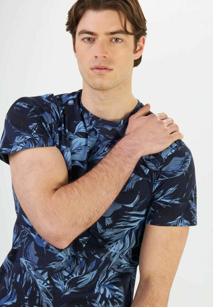  T-Shirt Print - Blu