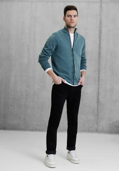  Strickjacke - Blau