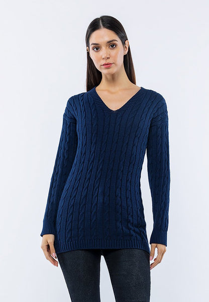  Strickpullover - Navy