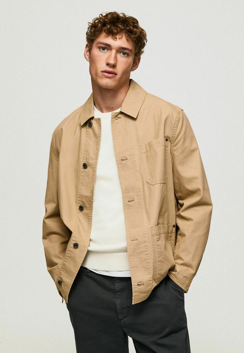 Pepe Jeans CHANNING - Leichte Jacke - Camel