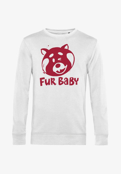 Henry Tiger TURNING RED FUR BABY - Sweatshirt - White