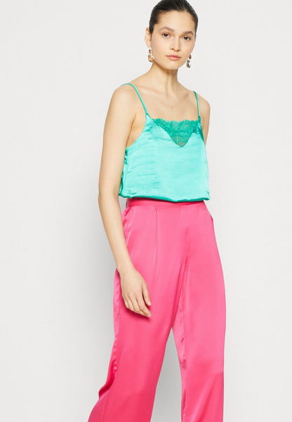 YAS LILIAN HW TAILORED - Stoffhose - Fuchsia Purple