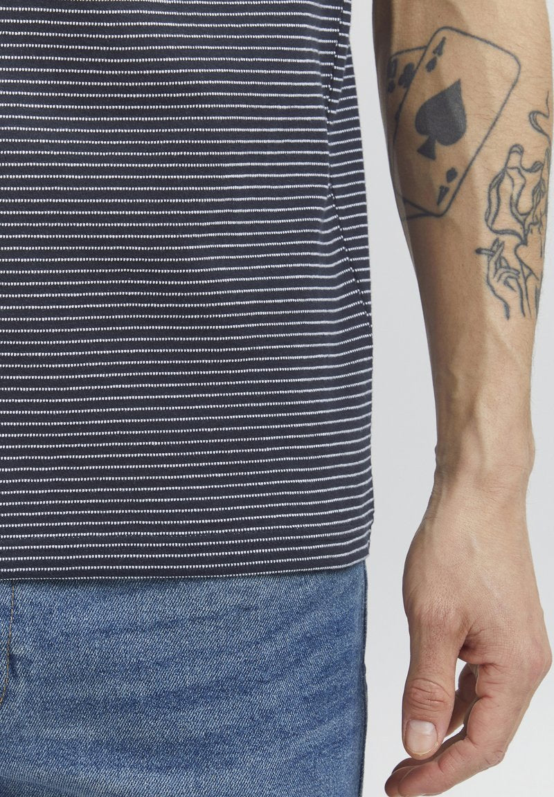 Indicode Jeans LUPKO - T-Shirt Print - Navy