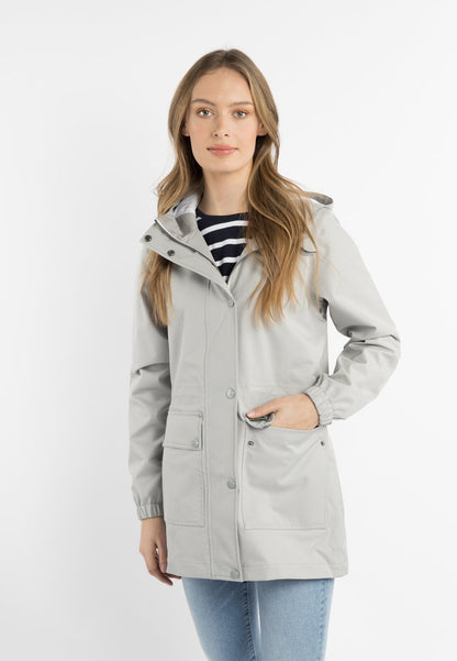  SCHMUDDELWEDDA YUKA - Regenjacke / Wasserabweisende Jacke - Hellgrau