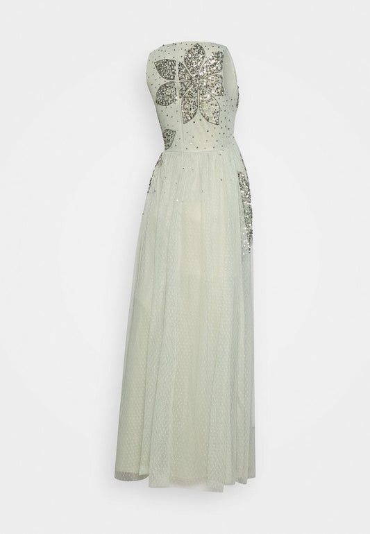  MATERNITY FLORAL SLEEVELESS SPOT MAXI - Ballkleid - Green