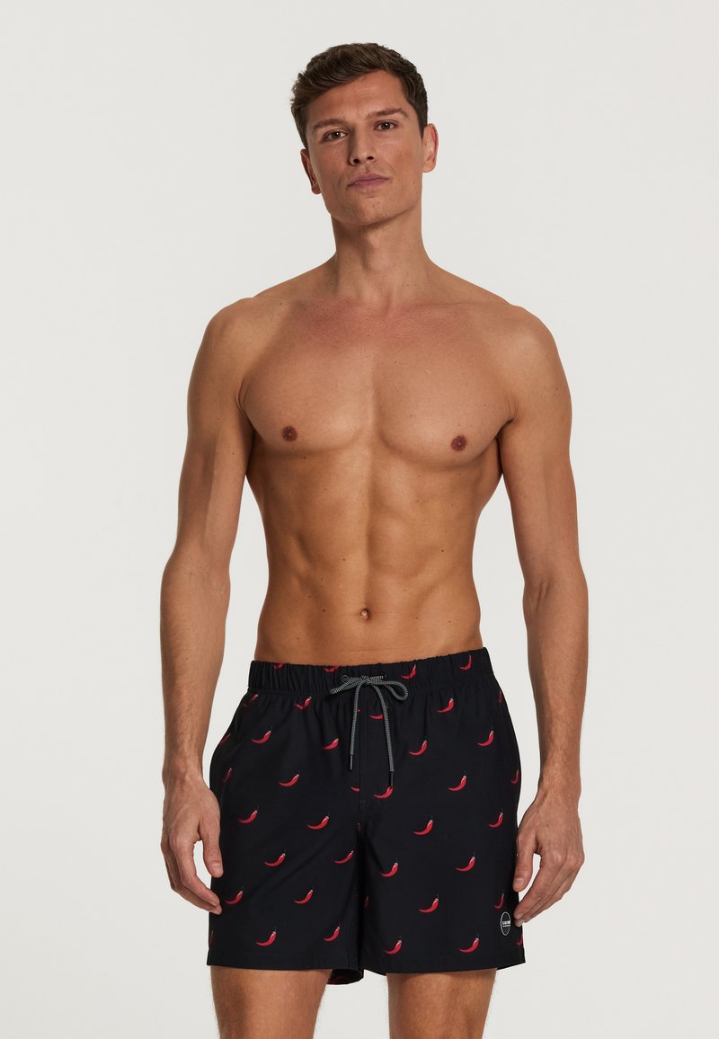 Shiwi CHILI PEPPER - Badeshorts - Black