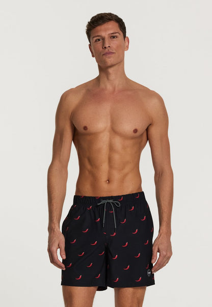 Shiwi CHILI PEPPER - Badeshorts - Black