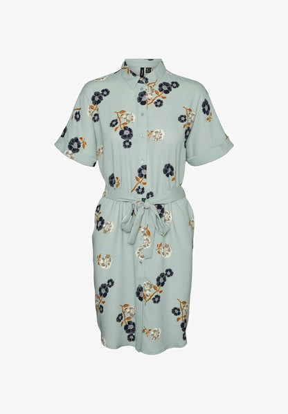 Vero Moda Blusenkleid - Green Milieu