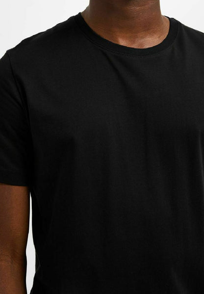 Selected Homme 3ER-PACK - T-Shirt Basic - Black