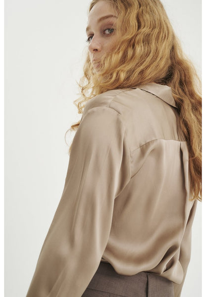 InWear LEONORE PREMIUM - Hemdbluse - Desert Taupe