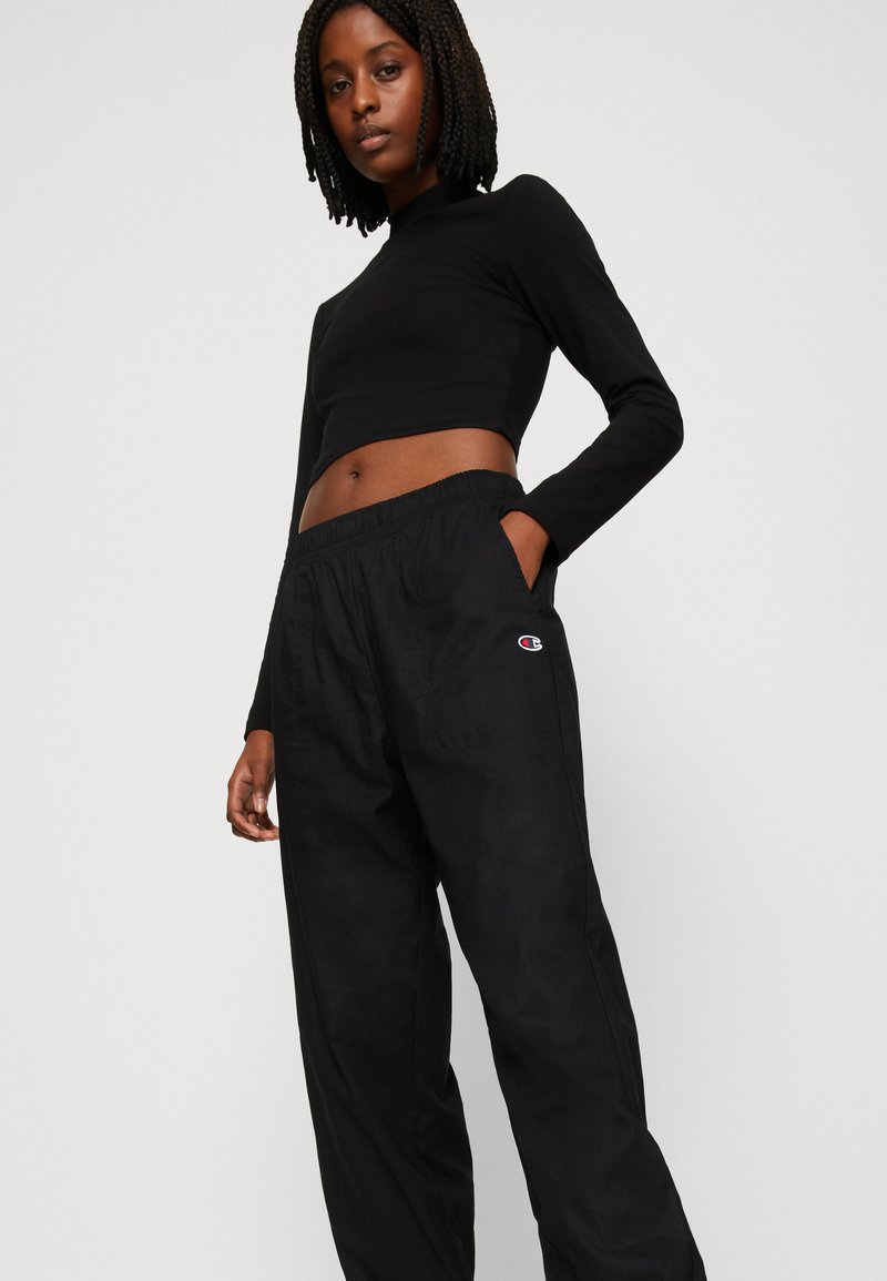 LOGO CUFF PANTS - Jogginghose - Black