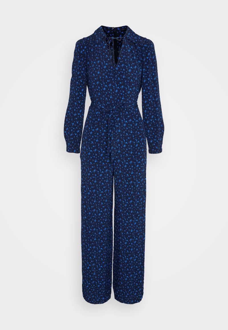 Marks & Spencer TIE NECK - Jumpsuit - Navy Mix