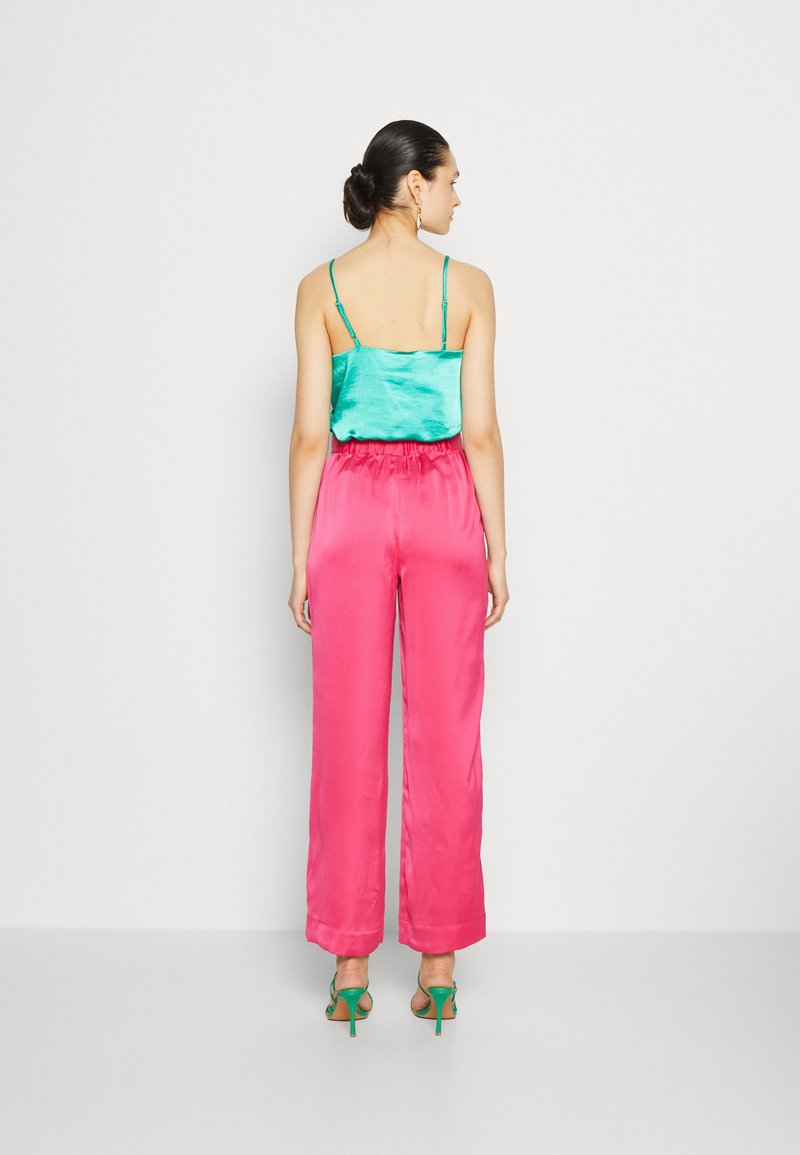 YAS LILIAN HW TAILORED - Stoffhose - Fuchsia Purple