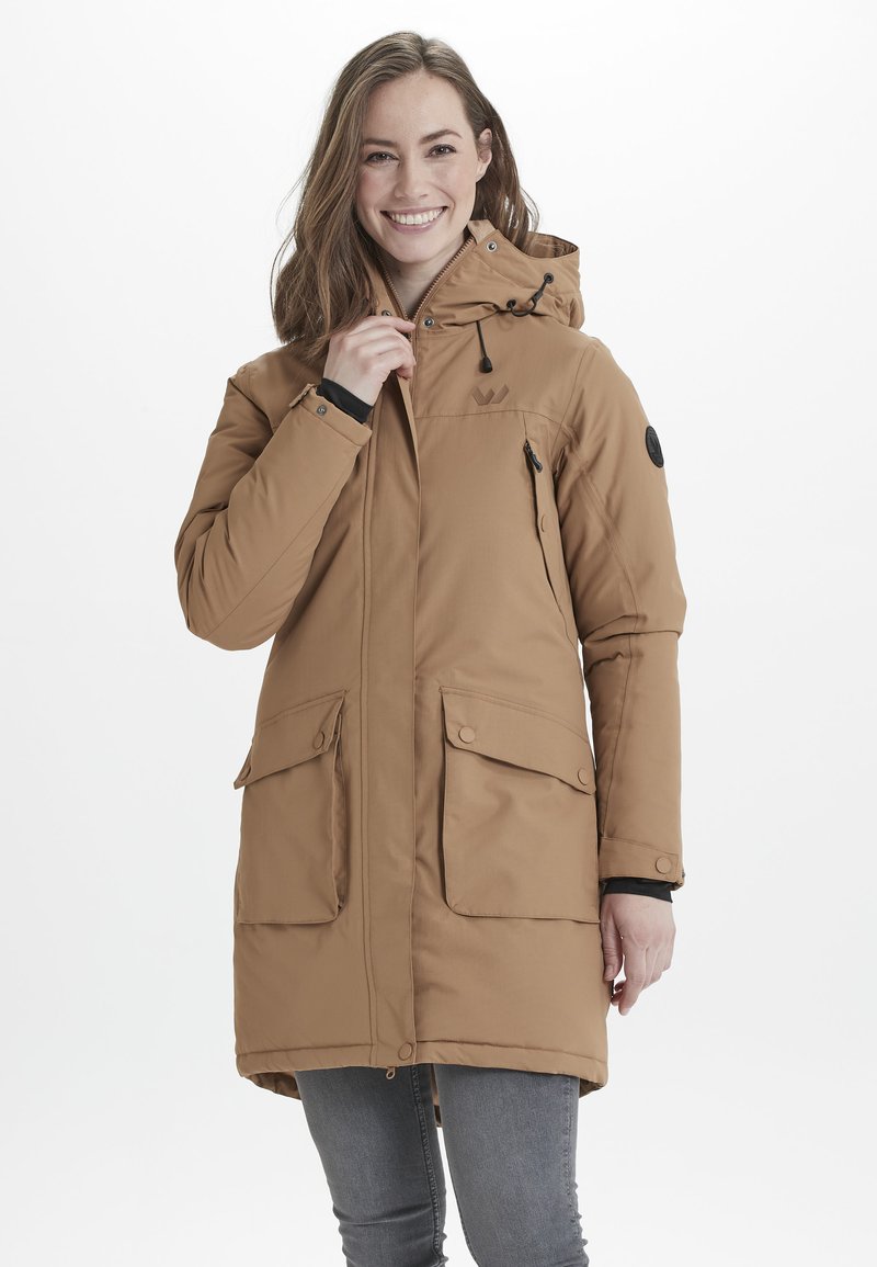 Whistler TIANA - Regenjacke / Wasserabweisende Jacke - Toasted Coconut