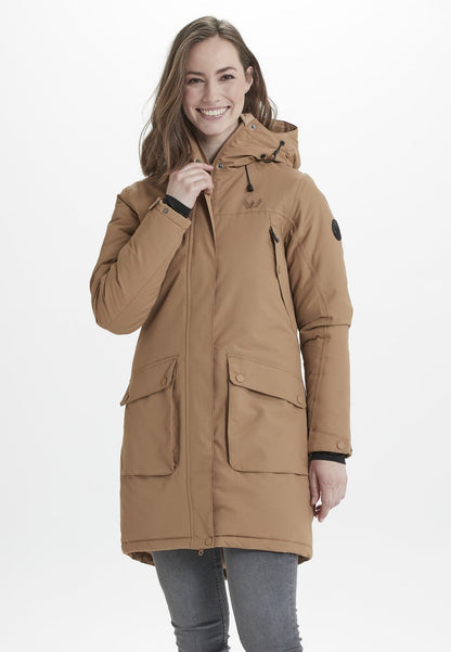 Whistler TIANA - Regenjacke / Wasserabweisende Jacke - Toasted Coconut