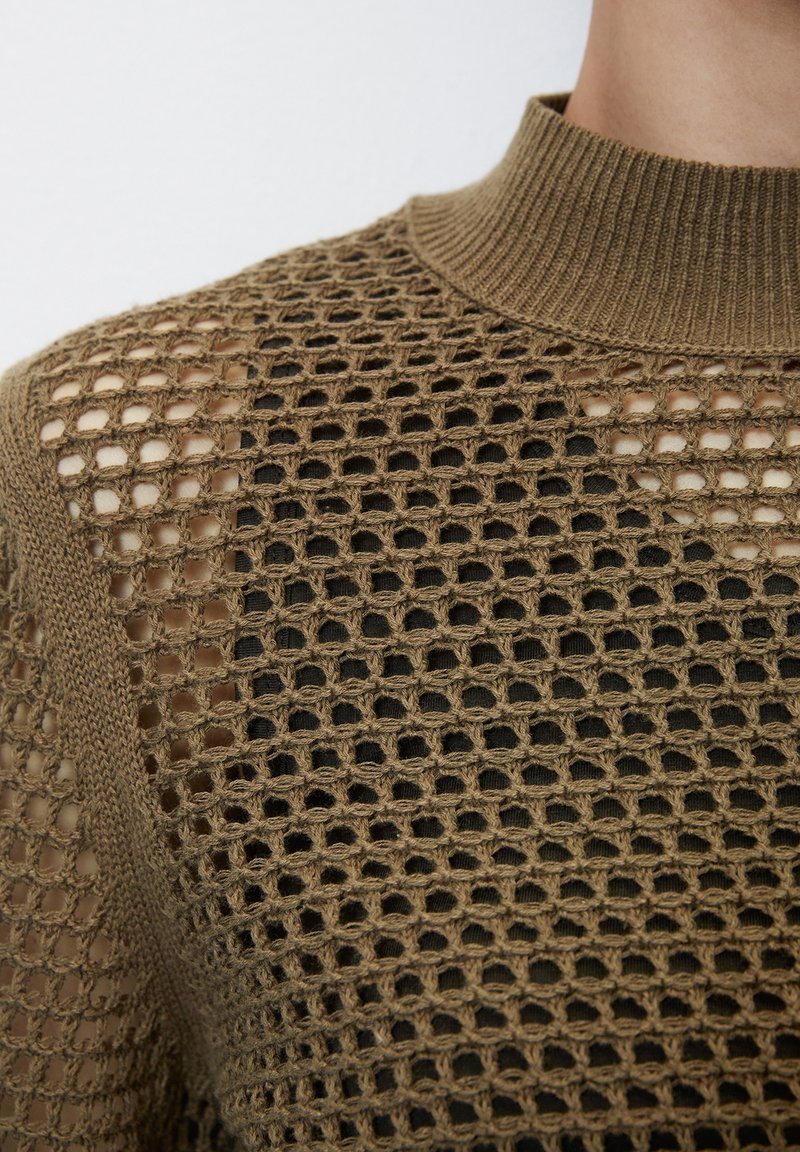 Marc O'Polo Strickpullover - Earthy Brown