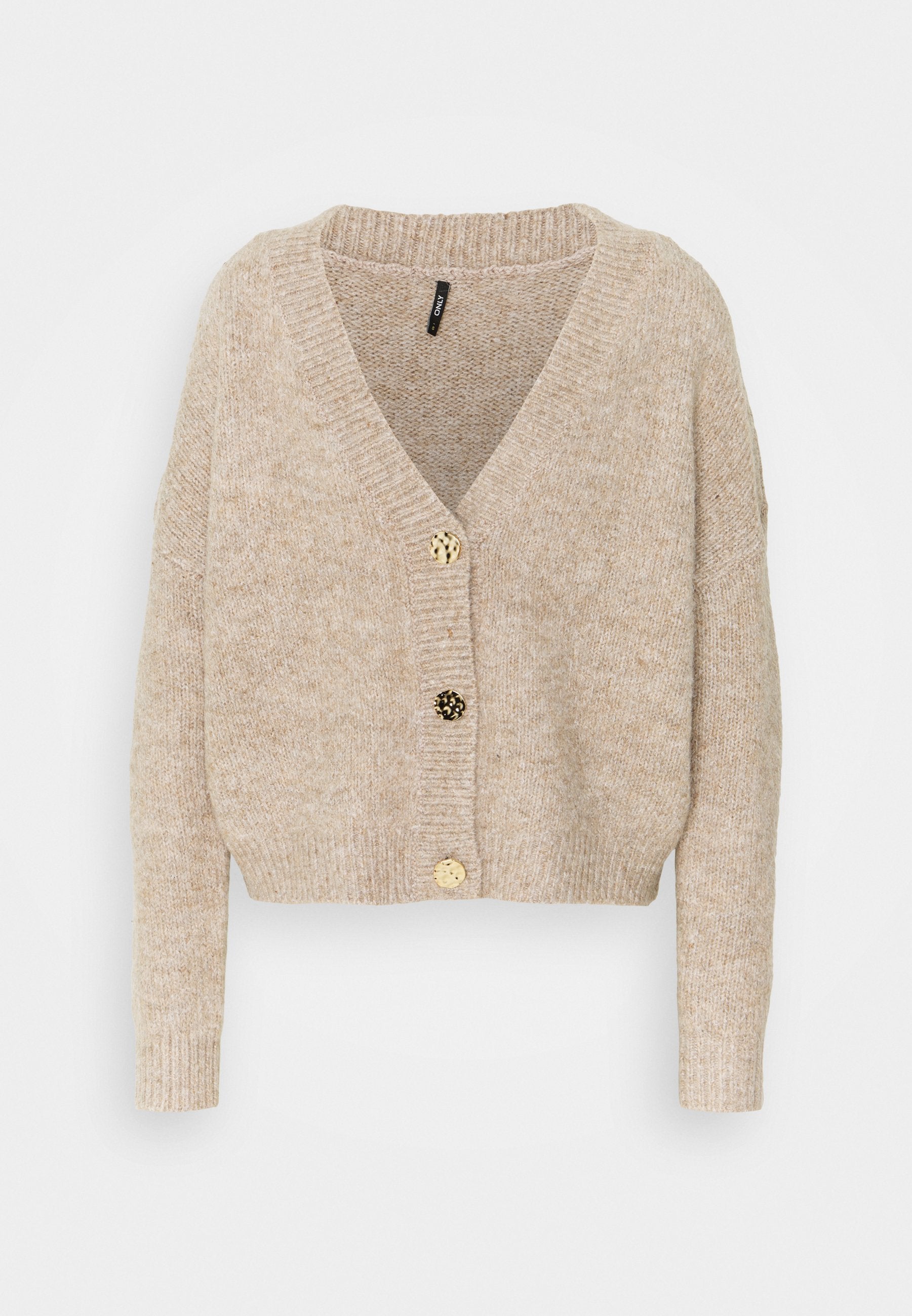 ONLY ONYZOEY CARDIGAN - Cardigan - Dark Grey Melange