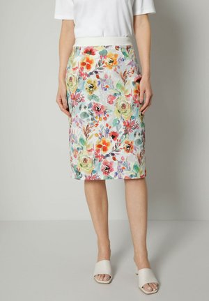  A-Linien-Rock - Floral Print