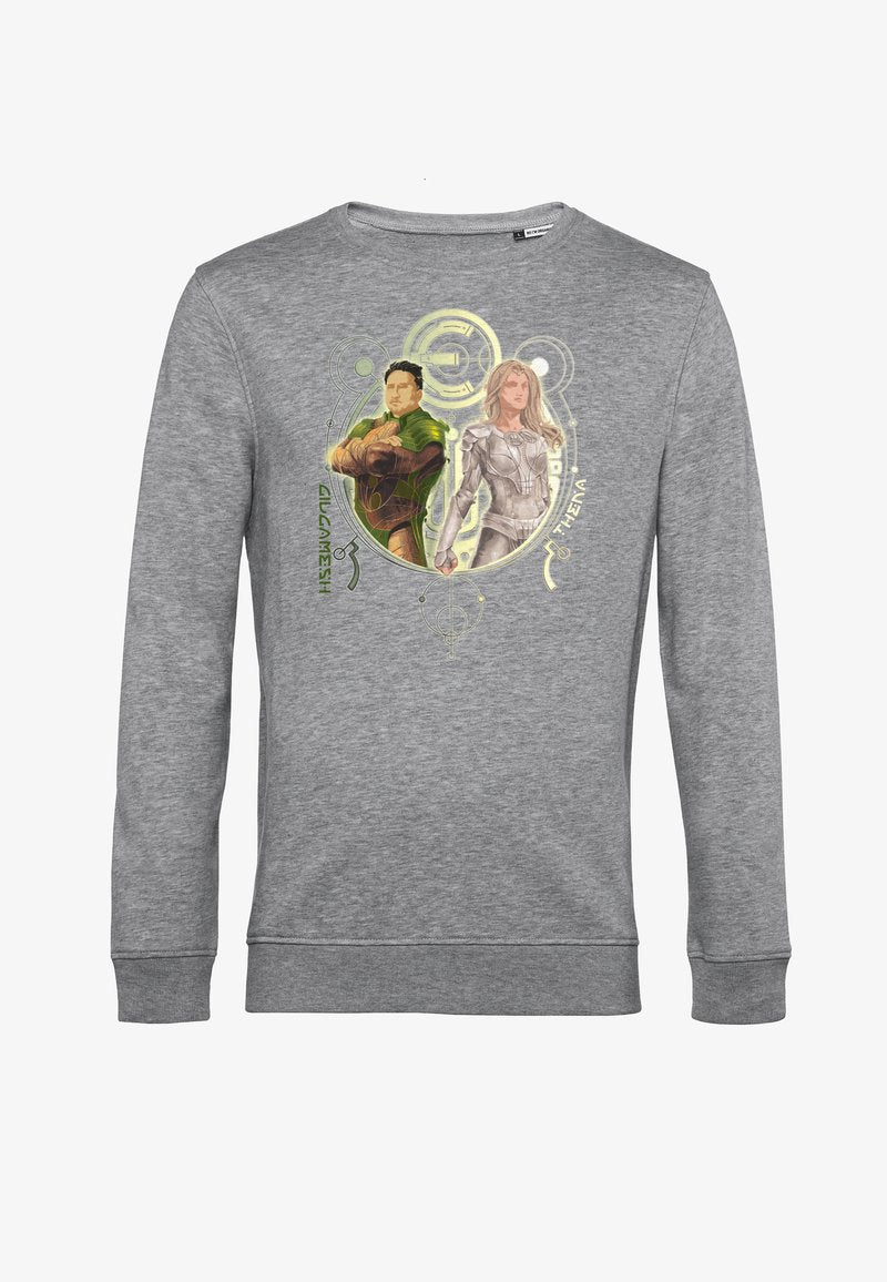 Henry Tiger MARVEL: ETERNALS GILGAMESH THENA DUO - Sweatshirt - Heather Grey