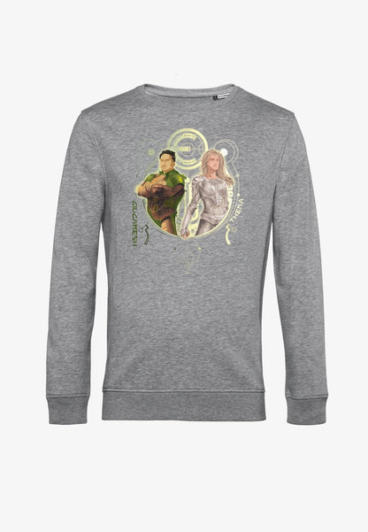 Henry Tiger MARVEL: ETERNALS GILGAMESH THENA DUO - Sweatshirt - Heather Grey