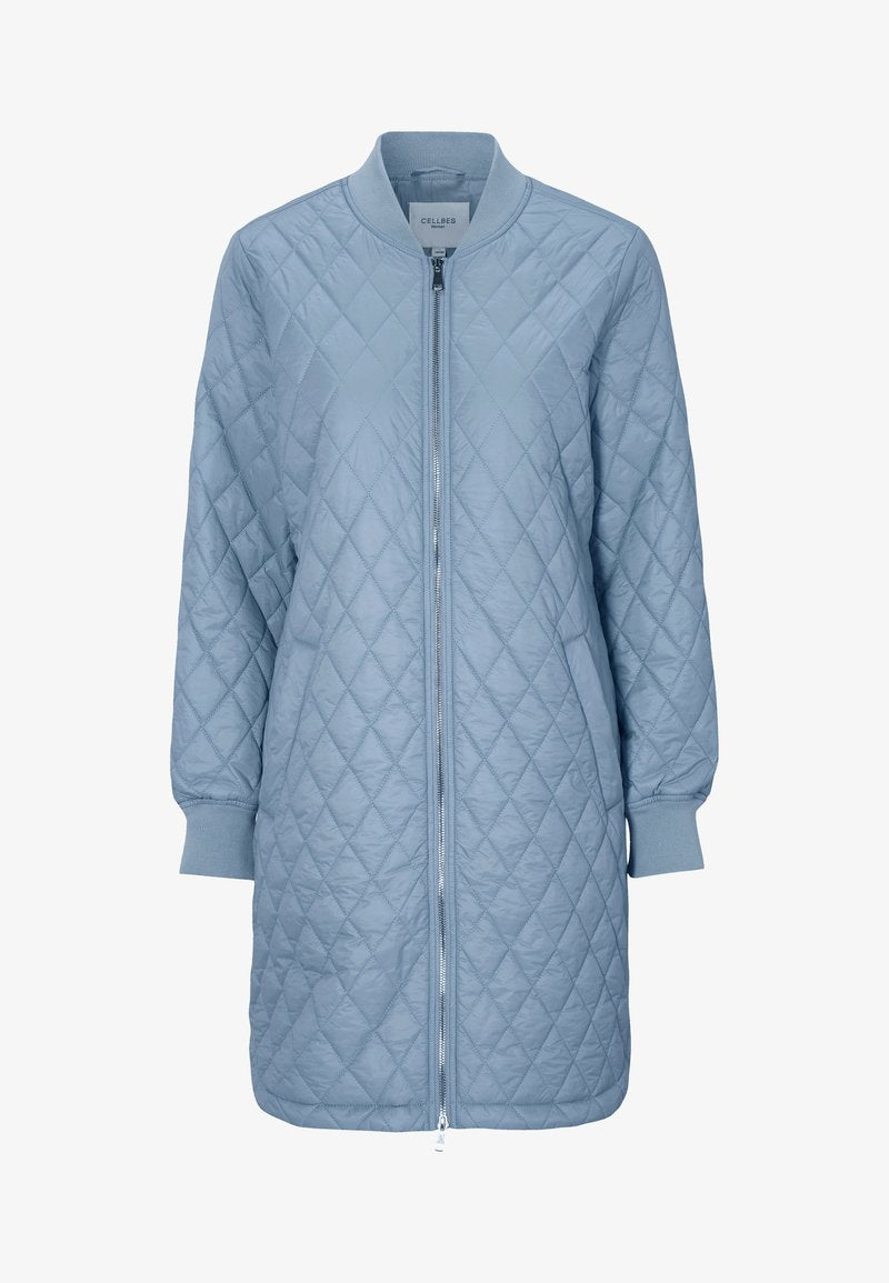  LONG, QUILTED - Wintermantel - Light Blue