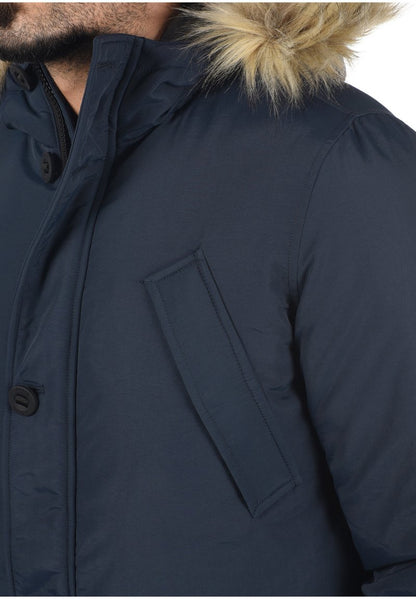 Solid SDFRIGO - Wintermantel - Insignia Blue