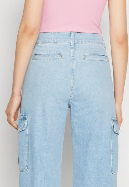 Even&Odd Jeans Straight Leg - Blue Denim